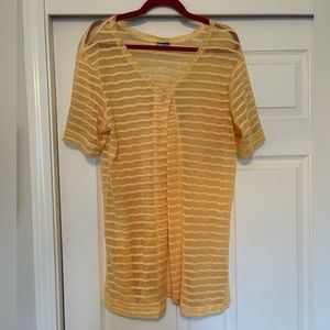 Vintage Seaside Resort Wear Swim Suit Cover Up Size M/L